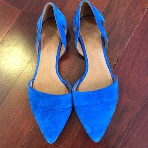 Blue suede shoes